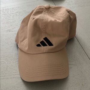 Adidas Beige Cap with Black Logo